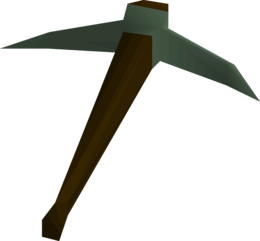 Adamant pickaxe