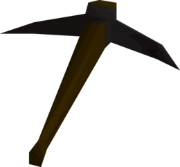 Black pickaxe