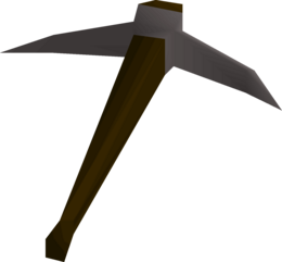 Iron pickaxe