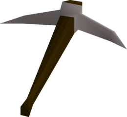Steel pickaxe